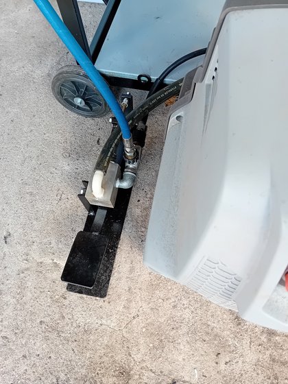 Feinfühliges Fußpedal